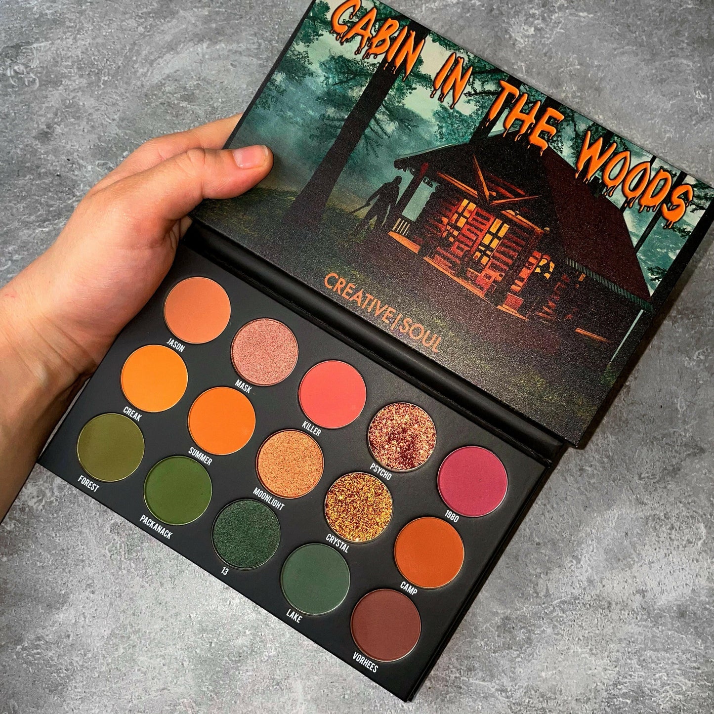 Creative Soul Cosmetics - Cabin In The Woods Eyeshadow Palette