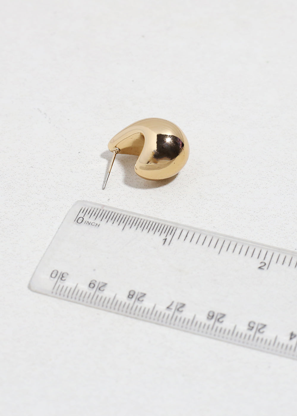 Crescent Puff Earrings