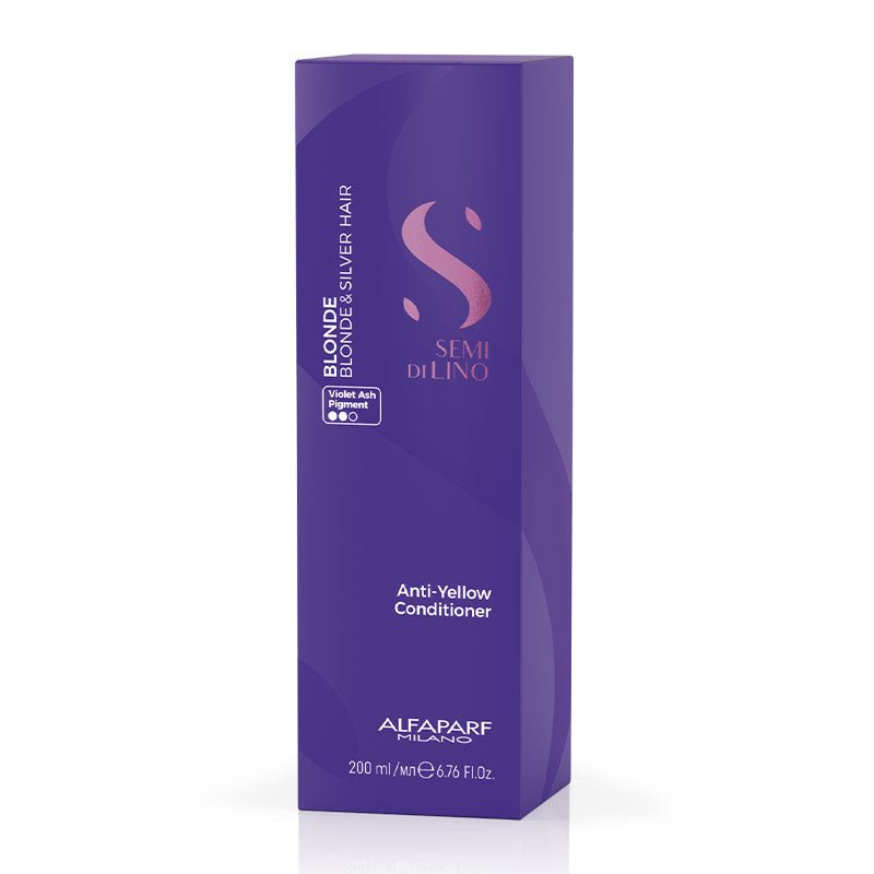 Alfaparf Semi Di Lino Blonde Anti-Yellow Conditioner For Blonde Hair