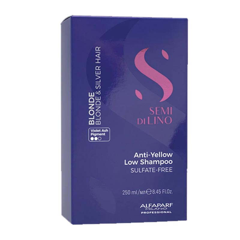 Alfaparf Semi Di Lino Blonde Anti-Yellow Low Shampoo For Blonde Hair