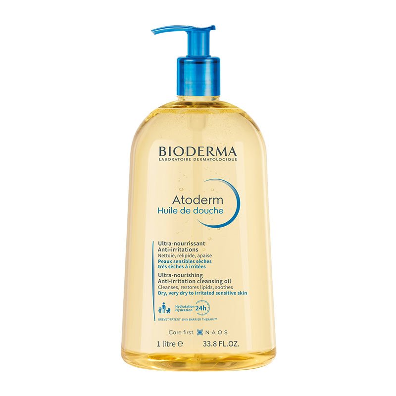 Bioderma Atoderm Ultra-Nourishing Anti-Irritation Cleansing Shower Oil