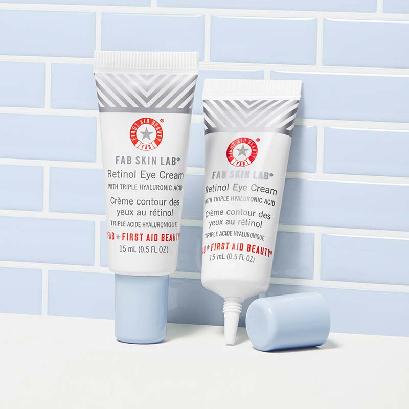 First Aid Beauty Skin Lab Retinol Eye Cream With Triple Hyaluronic Acid