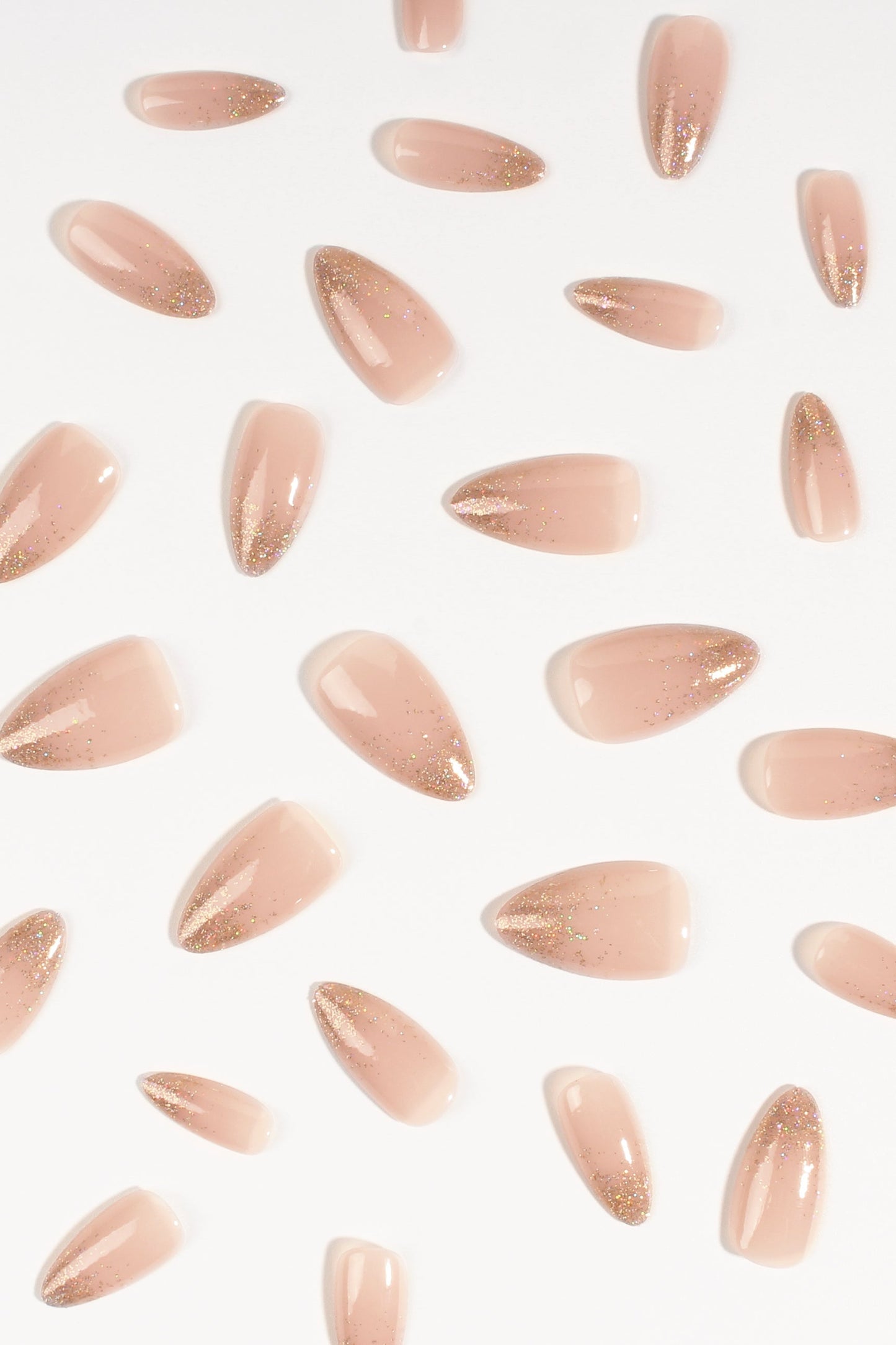 Bonmuz - Golden Prosperity | Soft & Durable Press-On Nails