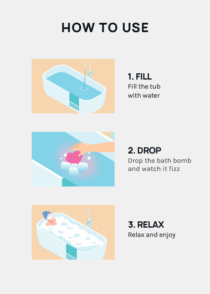 AOA Bath Bomb- True Love