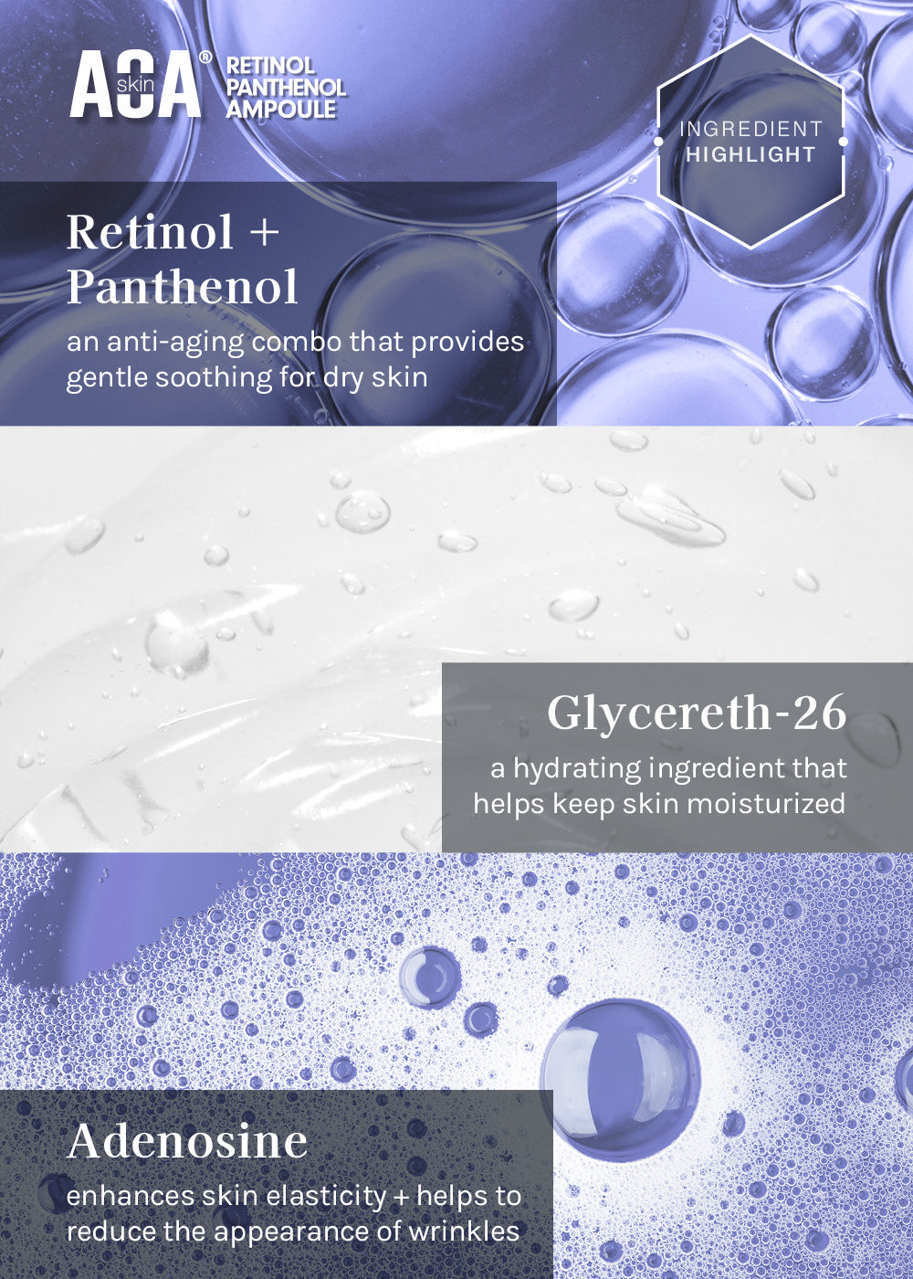 AOA Skin Retinol Panthenol Ampoule 34ml