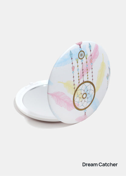 AOA Double-Sided Compact Mirror – Round