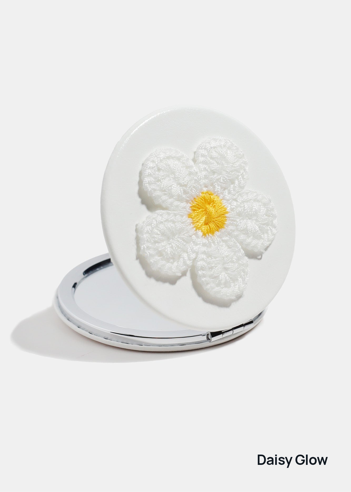 AOA Double-Sided Compact Mirror – Flower