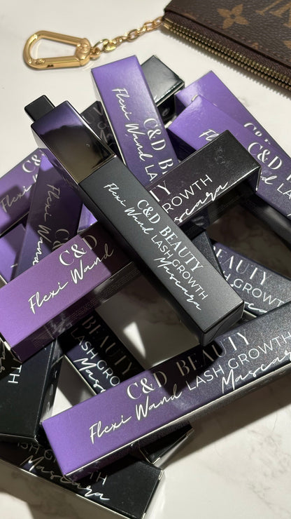 C & D Beauty - Black Flexi Wand Lash Growth Mascara