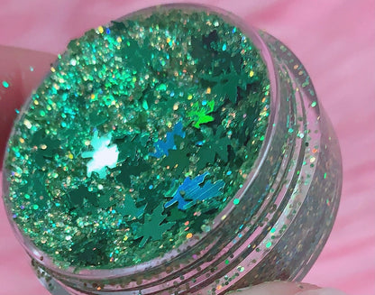 Inked Doll Cosmetics - 420 GLOW! Glitter Gel