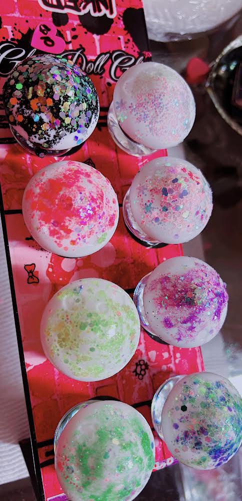 Inked Doll Cosmetics - ELECTROLYTE (Chunky or Fine) “Magic Mushroom Gels”