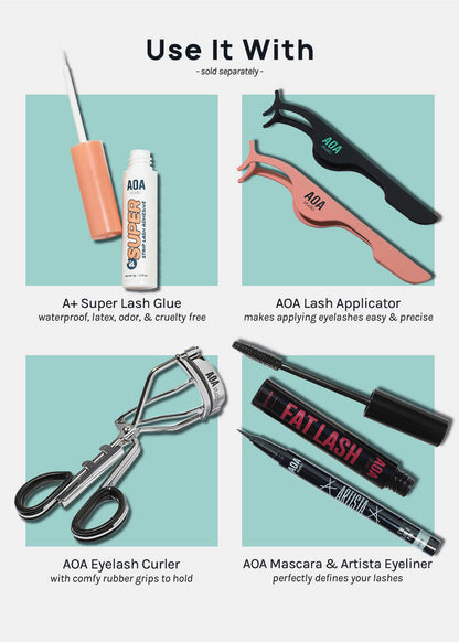 A+ Glam 3D Faux Mink Lashes - Dubai