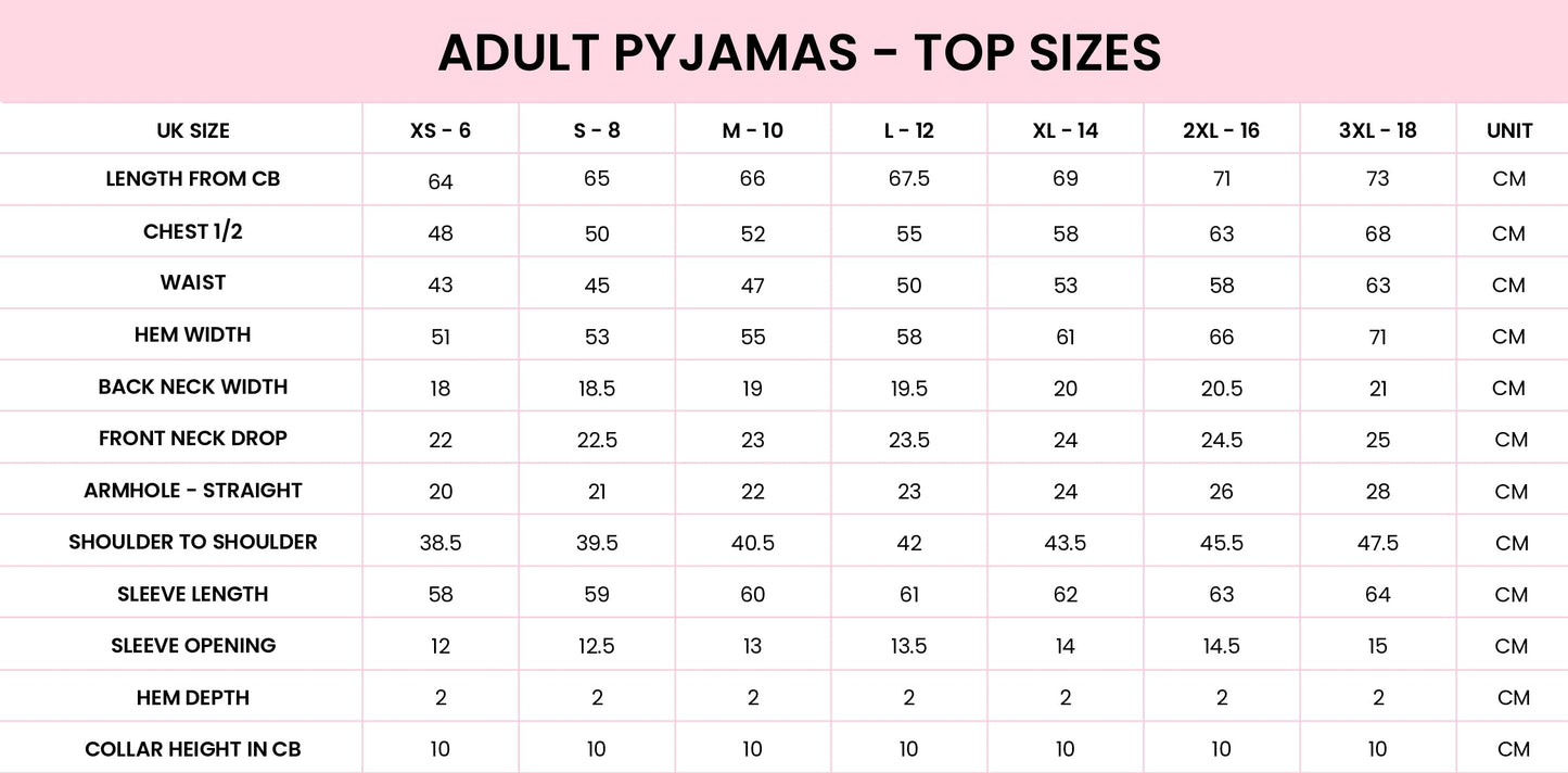 Women's Christmas Bow Pyjama Trouser Set