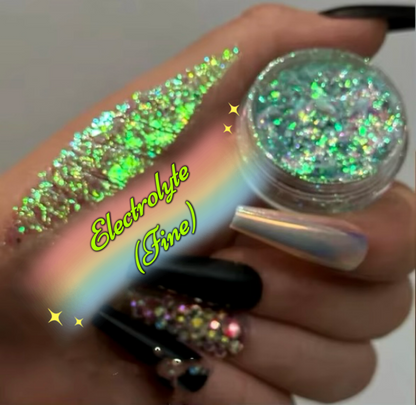 Inked Doll Cosmetics - ELECTROLYTE (Chunky or Fine) “Magic Mushroom Gels”