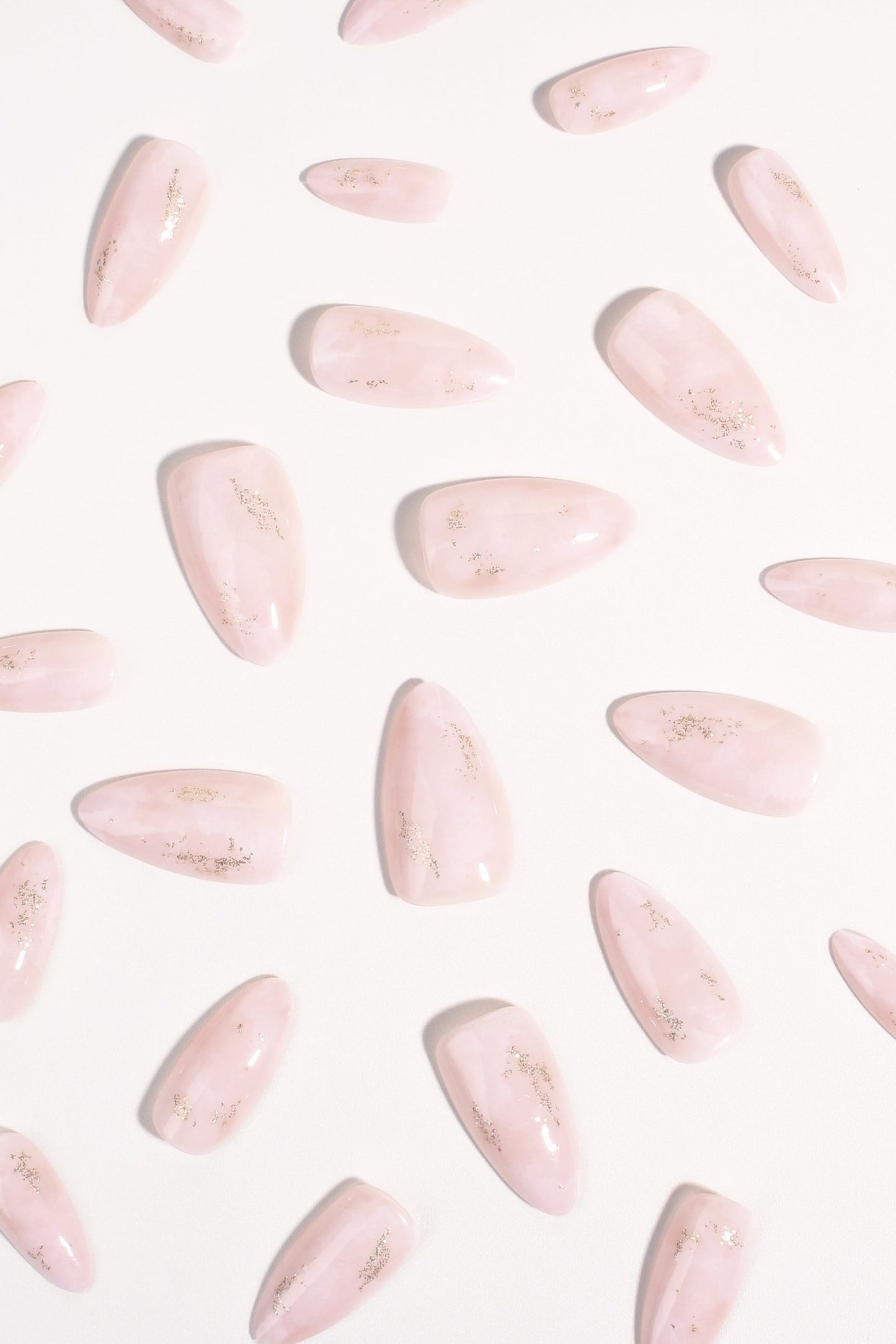 Bonmuz - Hushed Shimmer | Soft & Durable Press-On Nails