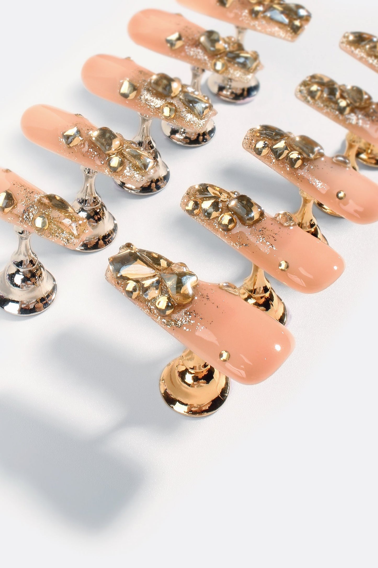 Bonmuz - Cleopatra's Gold | Pro Handmade Gel Nails