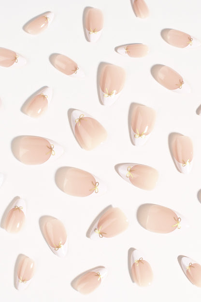 Bonmuz - Petite Bow-tique | Soft & Durable Press-On Nails