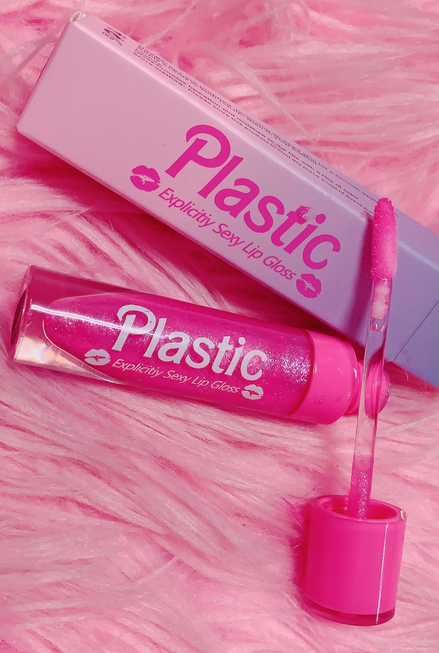 Inked Doll Cosmetics - *BARBIE DREAMHOUSE* "PLASTIC Explicitly SEXY Lip Gloss