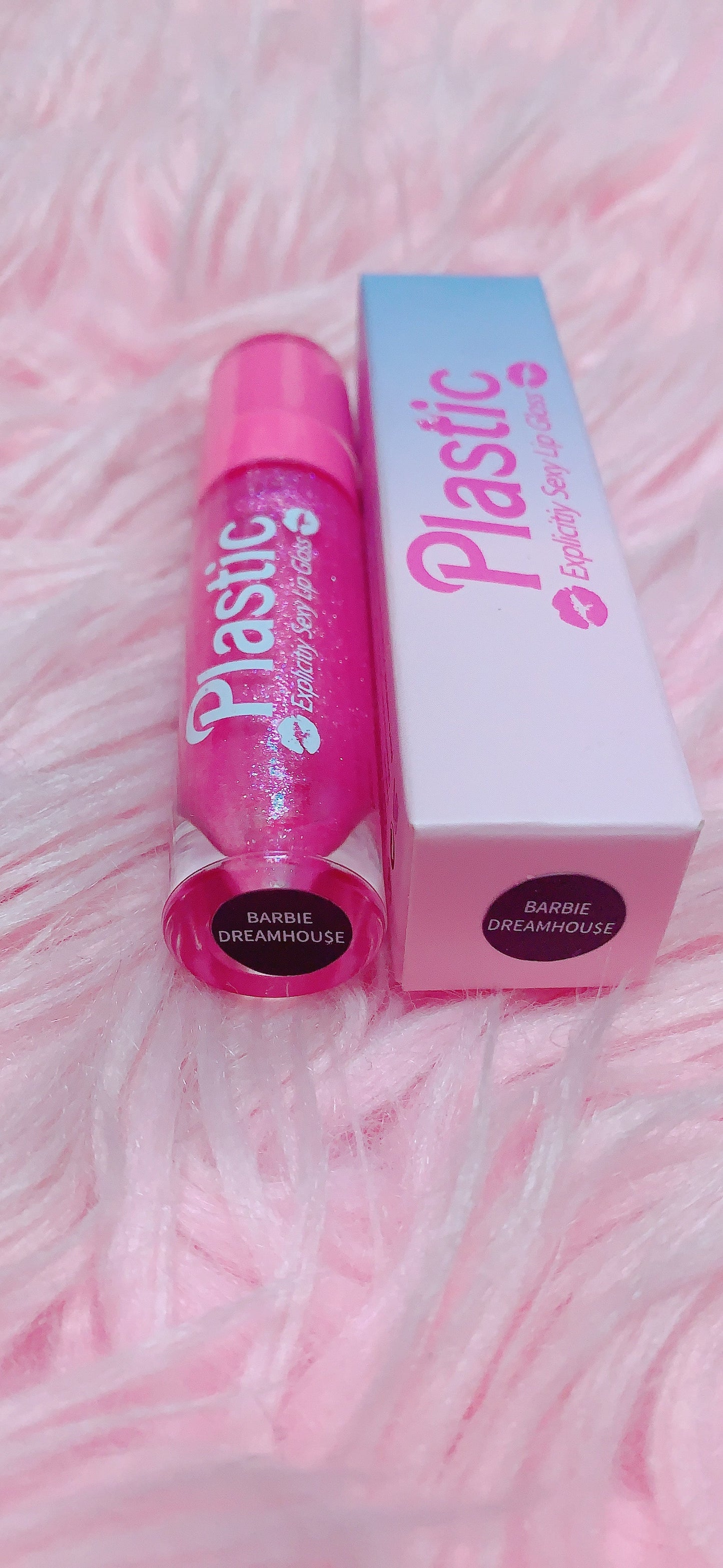 Inked Doll Cosmetics - *BARBIE DREAMHOUSE* "PLASTIC Explicitly SEXY Lip Gloss