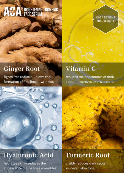 AOA Skin Brightening Turmeric Face Serum 30ml