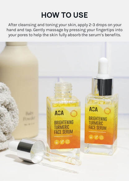 AOA Skin Brightening Turmeric Face Serum 30ml