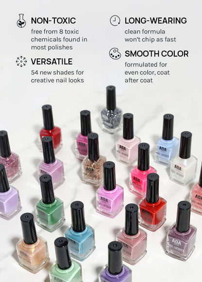 AOA Nail Lacquer – Purples