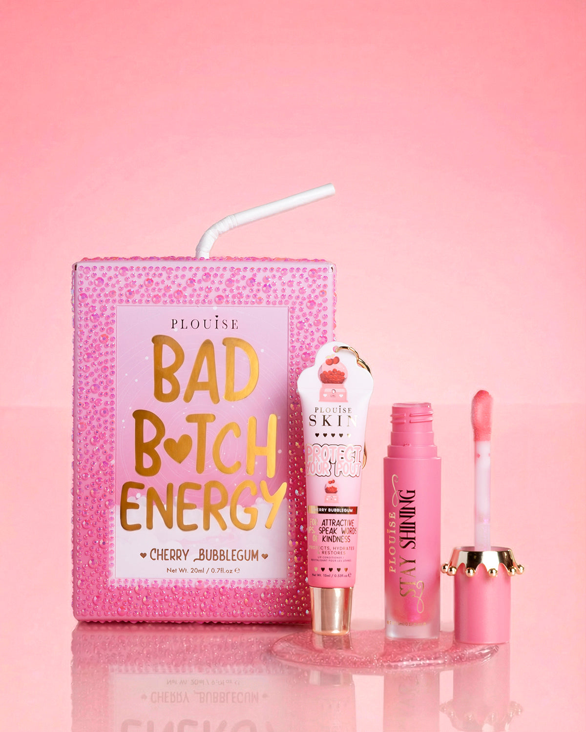 Manifest Crystal Bad Bitch Energy Lip Duo