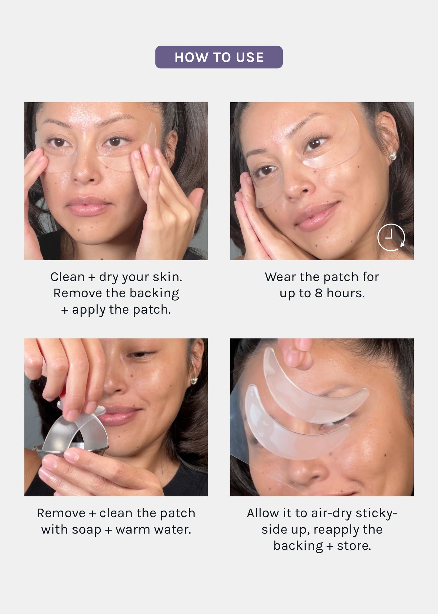 AOA Skin Wrinkle Smoothing Patches – Eyes