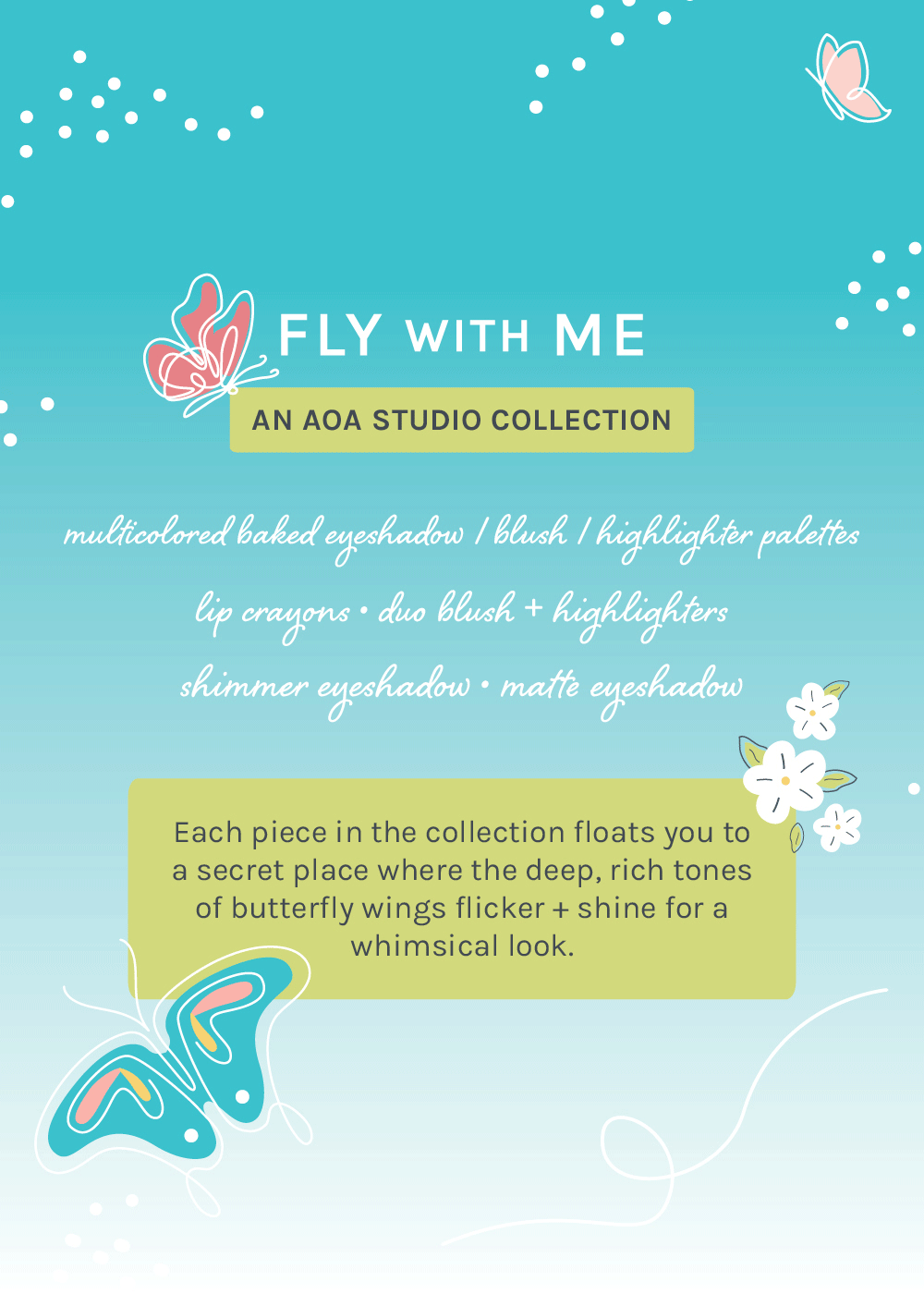 AOA Fly with Me Shimmer Eyeshadows