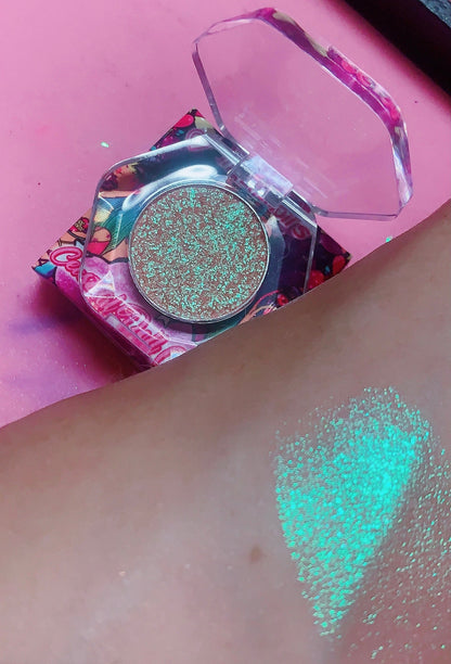 Inked Doll Cosmetics - GARDEN GNOME Pressed Duochrome