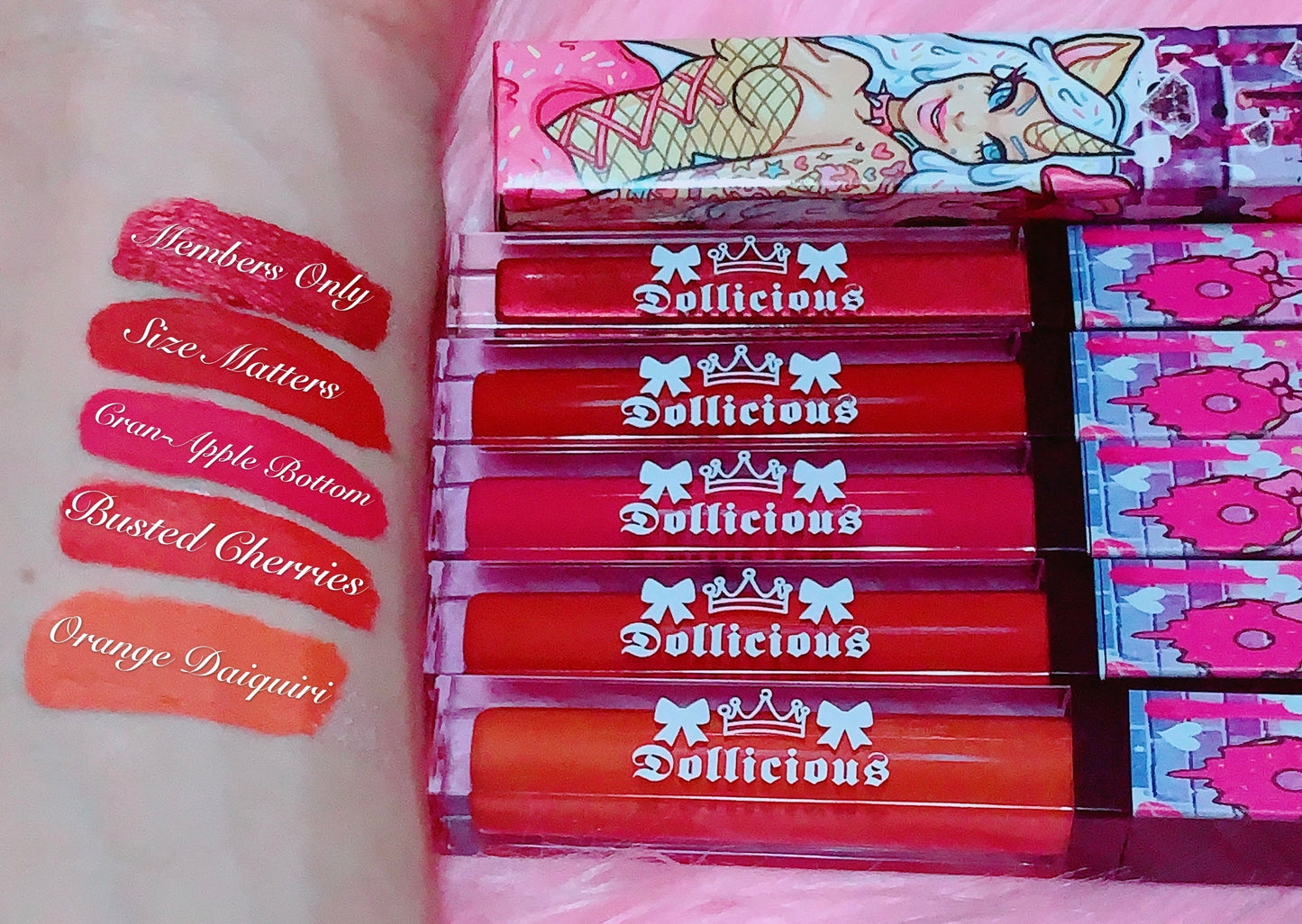 Inked Doll Cosmetics - DOLLICIOUS "MATTE" LIQUID LIPSTICK