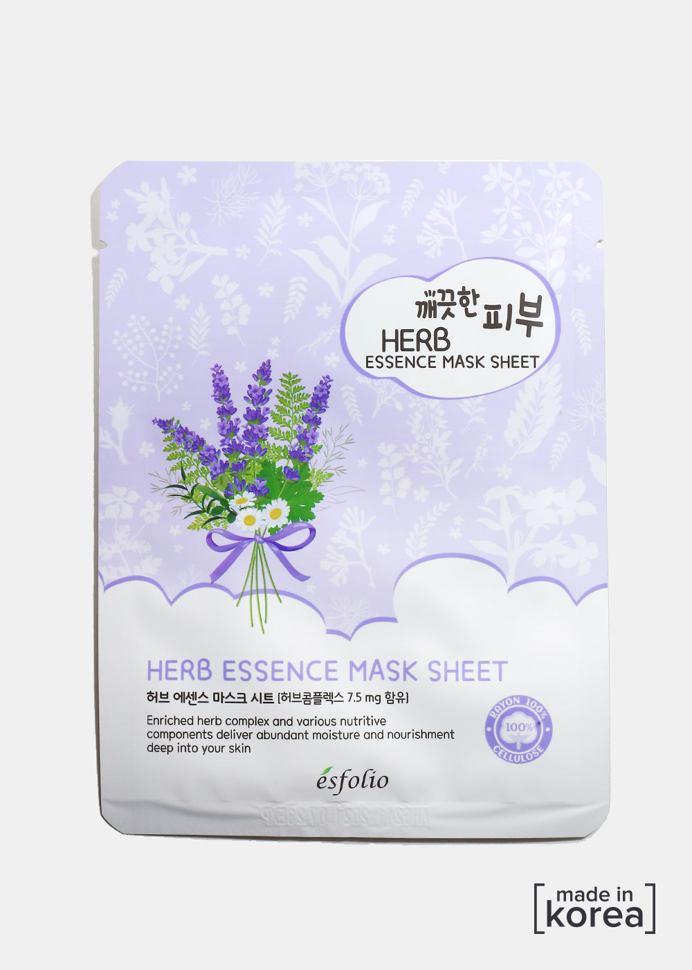 ESFOLIO Essence Mask Sheet - Herb