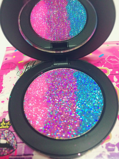 Inked Doll Cosmetics - *MERMAID PARADISE !* Iridescent Glitter Pressed Single!