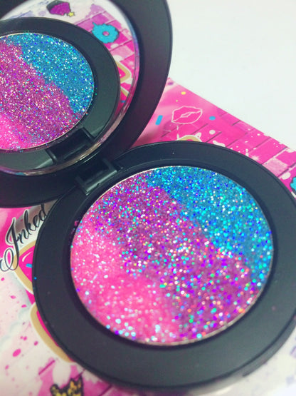 Inked Doll Cosmetics - *MERMAID PARADISE !* Iridescent Glitter Pressed Single!