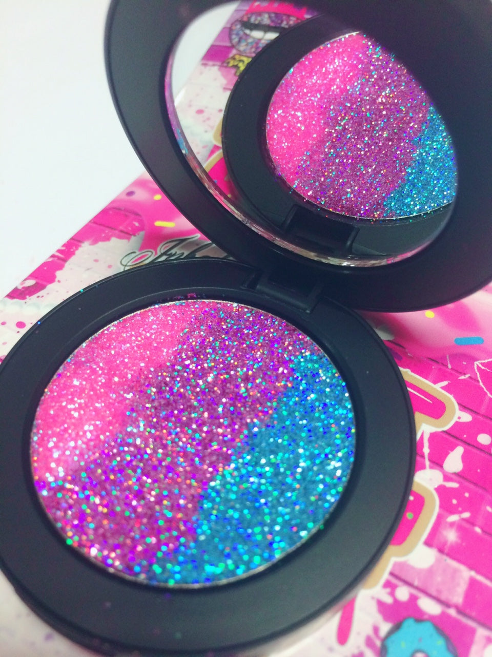 Inked Doll Cosmetics - *MERMAID PARADISE !* Iridescent Glitter Pressed Single!