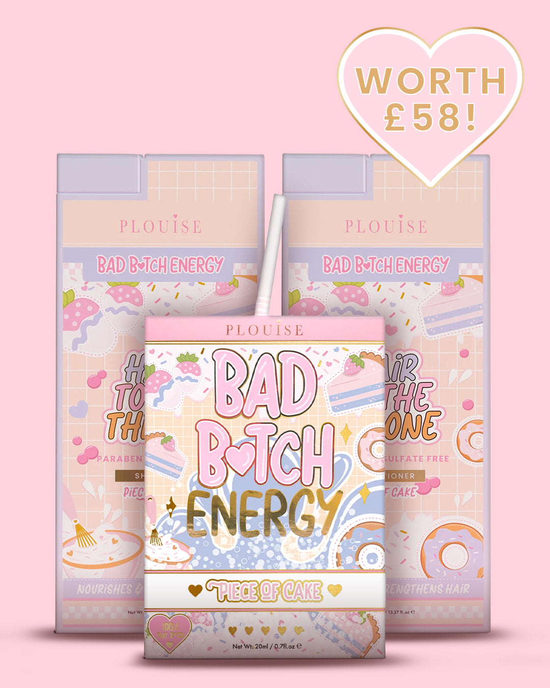 Soft Girl Bad Bitch Energy & Hair Care Bundle