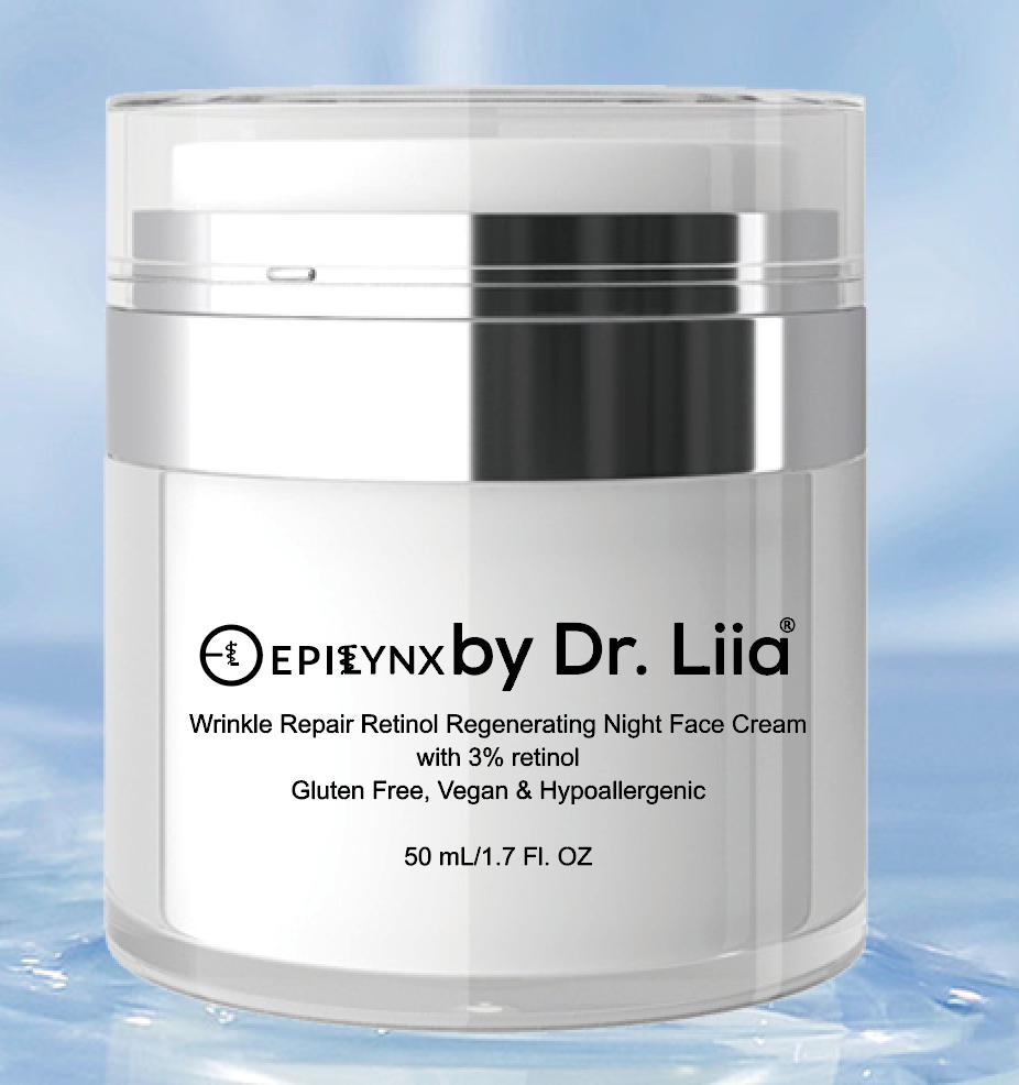 EpiLynx - Wrinkle Repair Retinol Regenerating Night Face Cream with 3% Retinol
