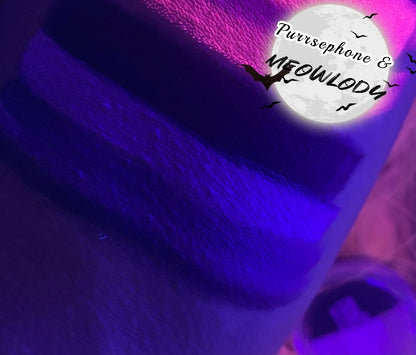 Inked Doll Cosmetics - (HUGE!) Monster Doll PURRSEPHONE & MEOWLODY *UV Neon Pastel* SPLIT LINER/FACE/BODY PAINT
