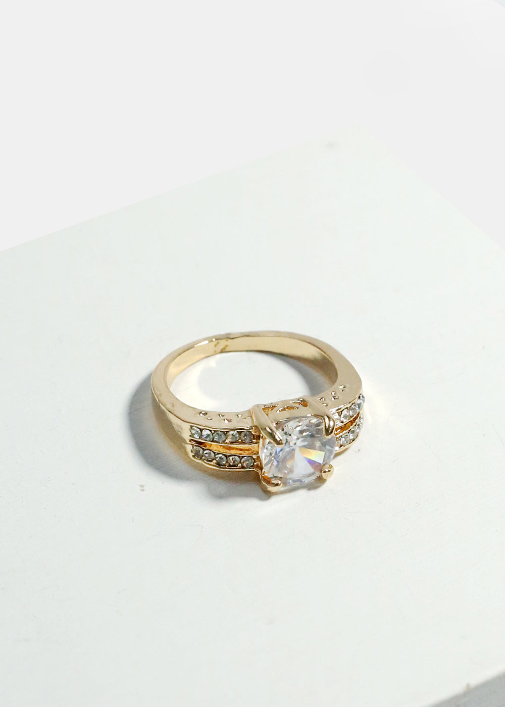 Classic Rhinestone Ring