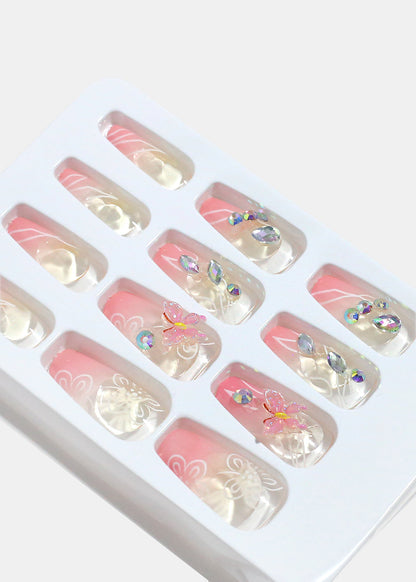 AOA Studio Petal Flutter 5D Pre-Glued Press-On Nails