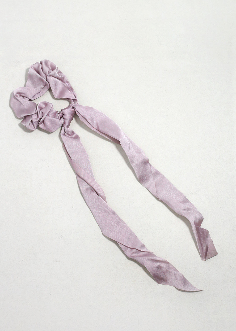 Classic Ribbon Scarf Scrunchie