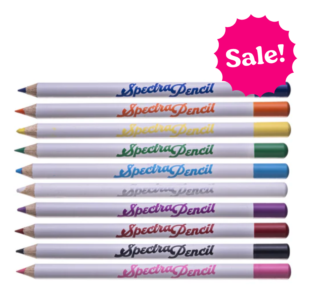 Glisten Cosmetics Spectra Pencil Full Bundle - Colourful Pencils