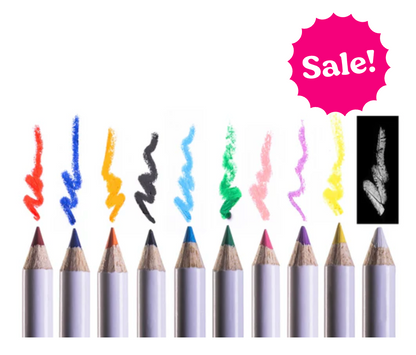 Glisten Cosmetics Spectra Pencil Full Bundle - Colourful Pencils