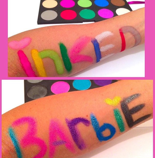 Inked Doll Cosmetics - *HUGE DEAL!* UNICORN SUGAR SKULL (30 PC Matte/Shimmer Pressed Palette)