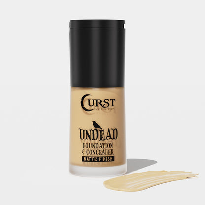 Curst Kosmetics - UNDEADTM Foundation and Concealer Shade V60