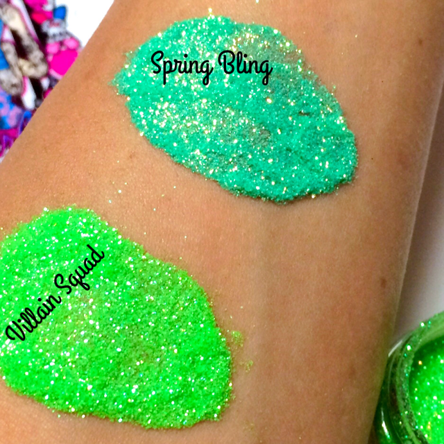 Inked Doll Cosmetics - SPRING BLING *UV* Iridescent Glamdoll Glitter