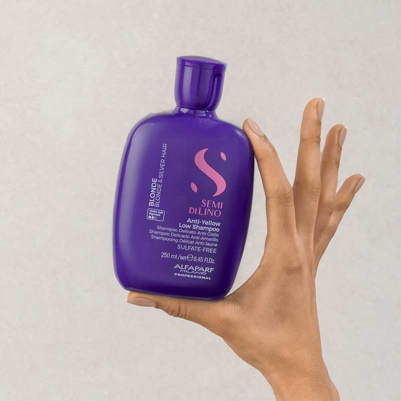 Alfaparf Semi Di Lino Blonde Anti-Yellow Low Shampoo For Blonde Hair