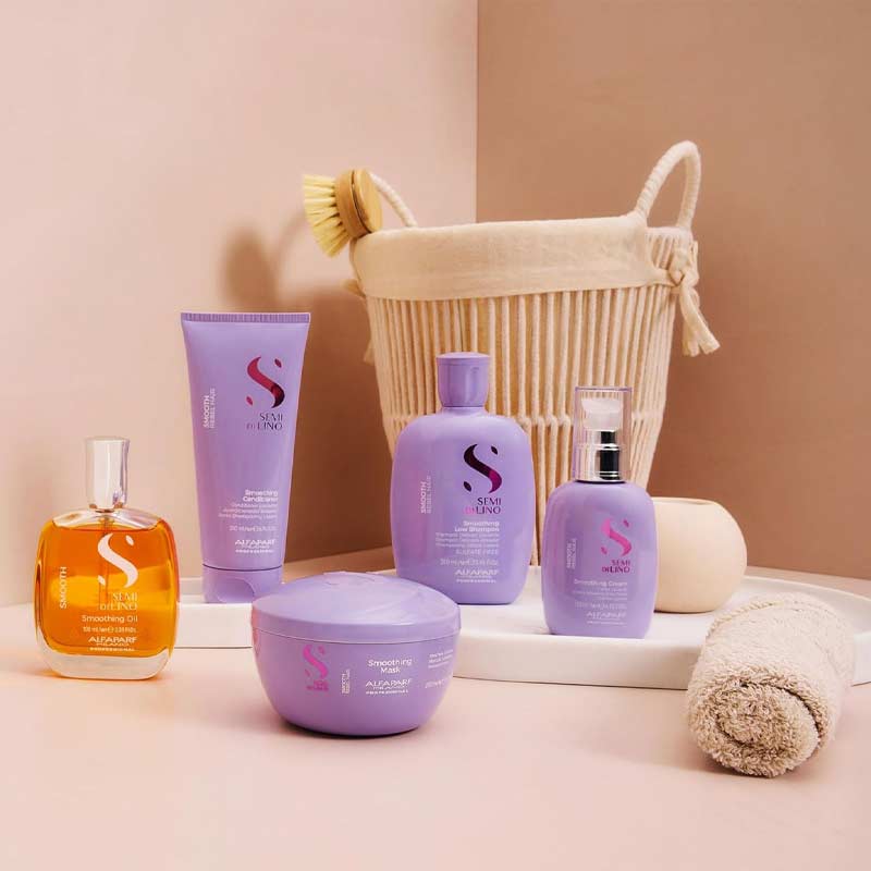 Alfaparf Semi Di Lino Smooth Smoothing Cream For Frizzy Hair