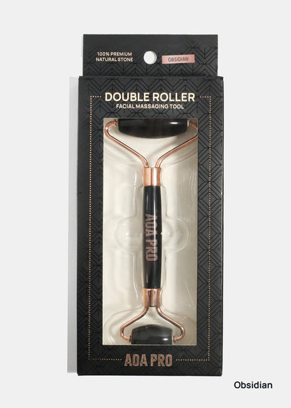 Double Roller Facial Massaging Tool
