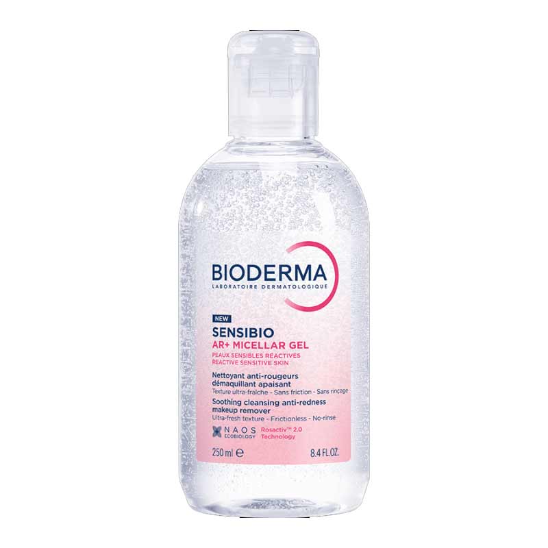 Bioderma Sensibio AR+ Micellar Gel Soothing Cleansing Anti-Redness Makeup Remover