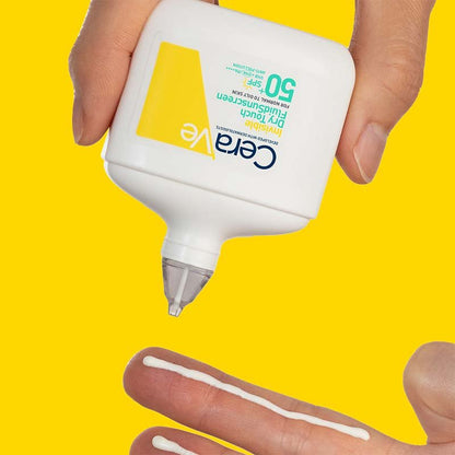 CeraVe Invisible Dry Touch Mattifying Fluid Face Sunscreen SPF 50